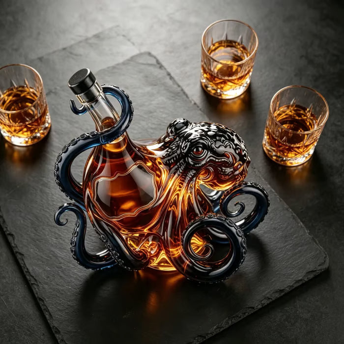 DeepPour – Octopus Collector Whisky Decanter – image 4