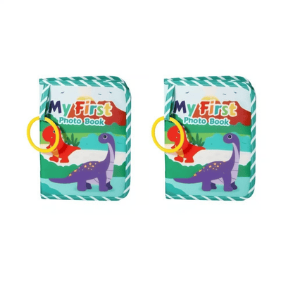CuddlePages – My First Baby Memory Book with Mirror – Dinosaur*2