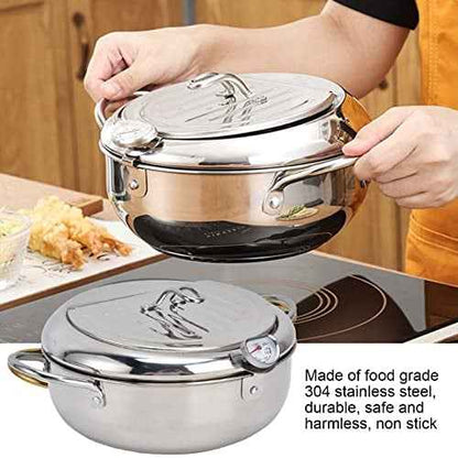 CookForge – Premium Stainless Frying Po & Oil Control Rack System – image 4