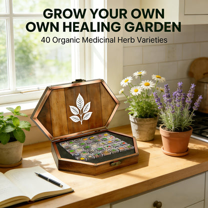 The Ancestral Apothecary Seed Chest: 40 Varieties of Medicinal Herb Seeds – image 6