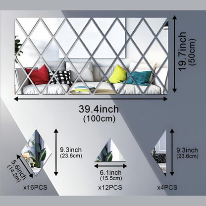 ReflectCraft – Modern Geometric Mirror Wall Art – image 6