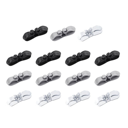 NeatPlug – Cord Storage Solution – Black*5+Grey*5+Transparent*5