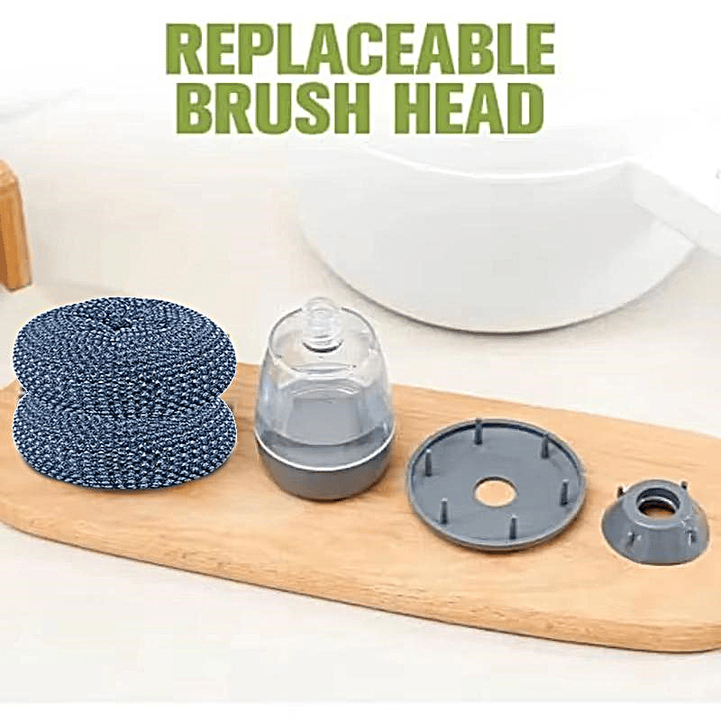 CleanMate - Ergonomic Soap-Release Kitchen Scrubber – image 3