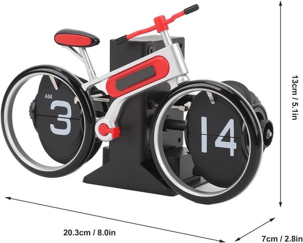 CycleTime - Vintage Bicycle Flip Clock – image 9
