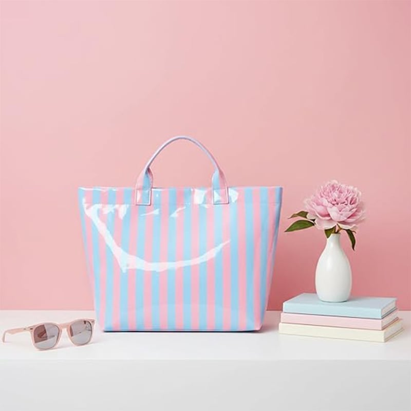 CarryWave – Durable Canvas Striped Tote Bag – image 12