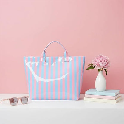 CarryWave – Durable Canvas Striped Tote Bag – image 12