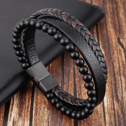 ShadowBand – Timeless Leather Bracelet – Buy 1 (1 Pc)