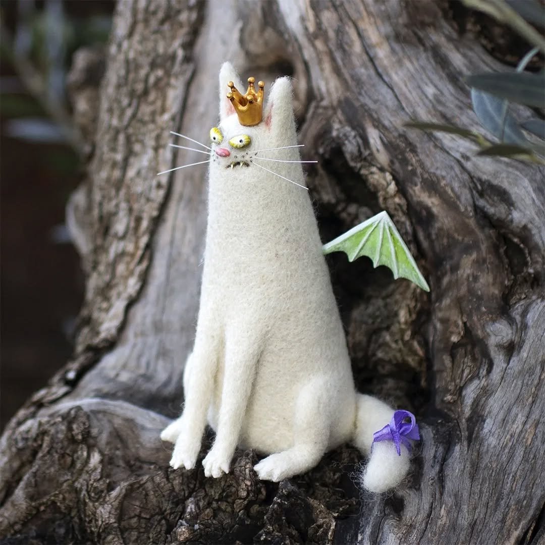 CurioCat - Soft Wool Figurine – image 12