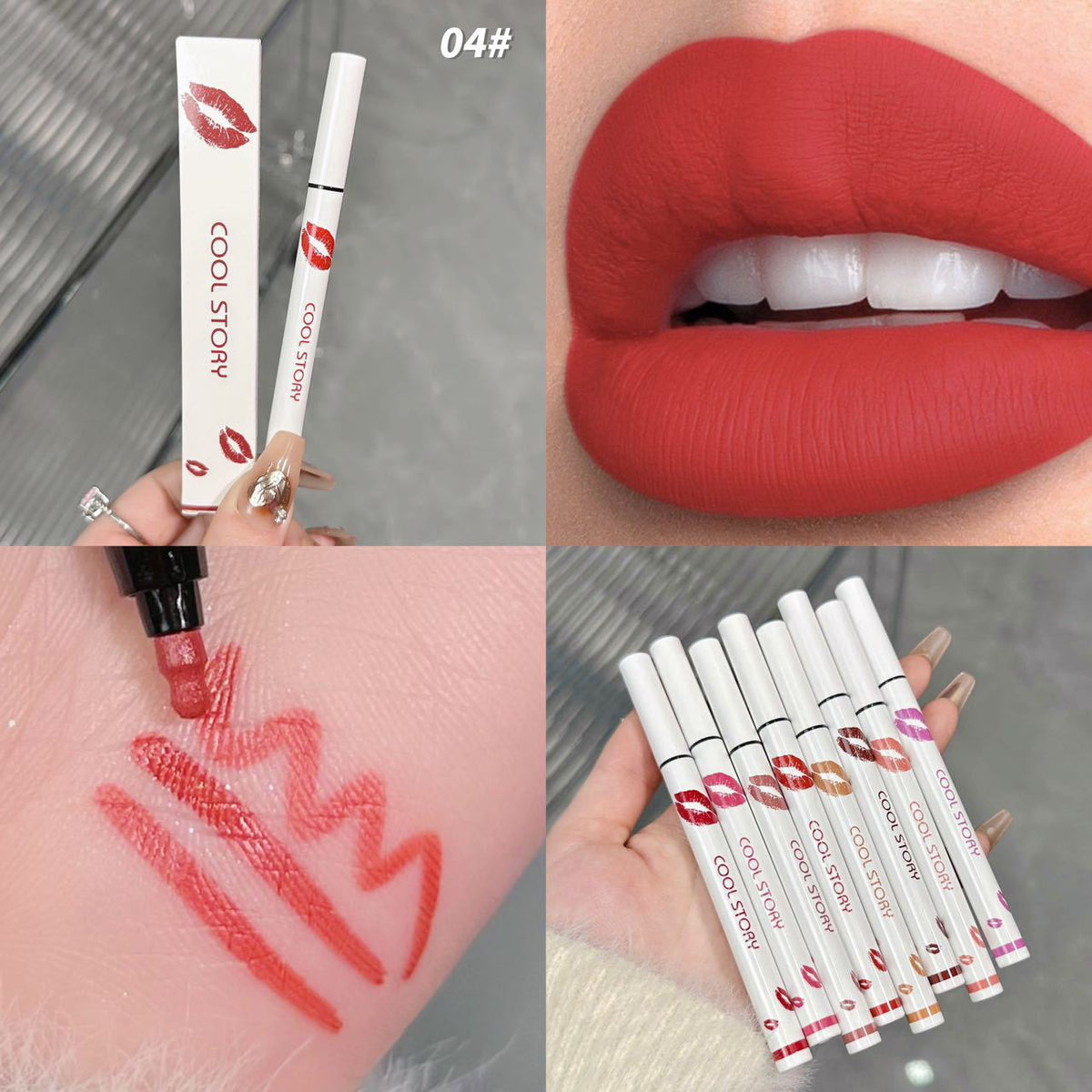 BoldTrace – 2-in-1 Lip Definition Pen – 04 # / 01 # / BUY 1 GET 1 FREE(2 PCS)