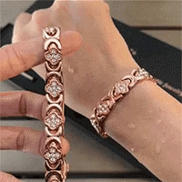 Flower Copper Bracelet – image 8