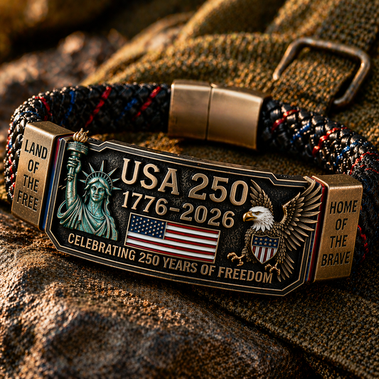 StarSpangledTime – American 250 Bracelet – 250th Anniversary Bracelet