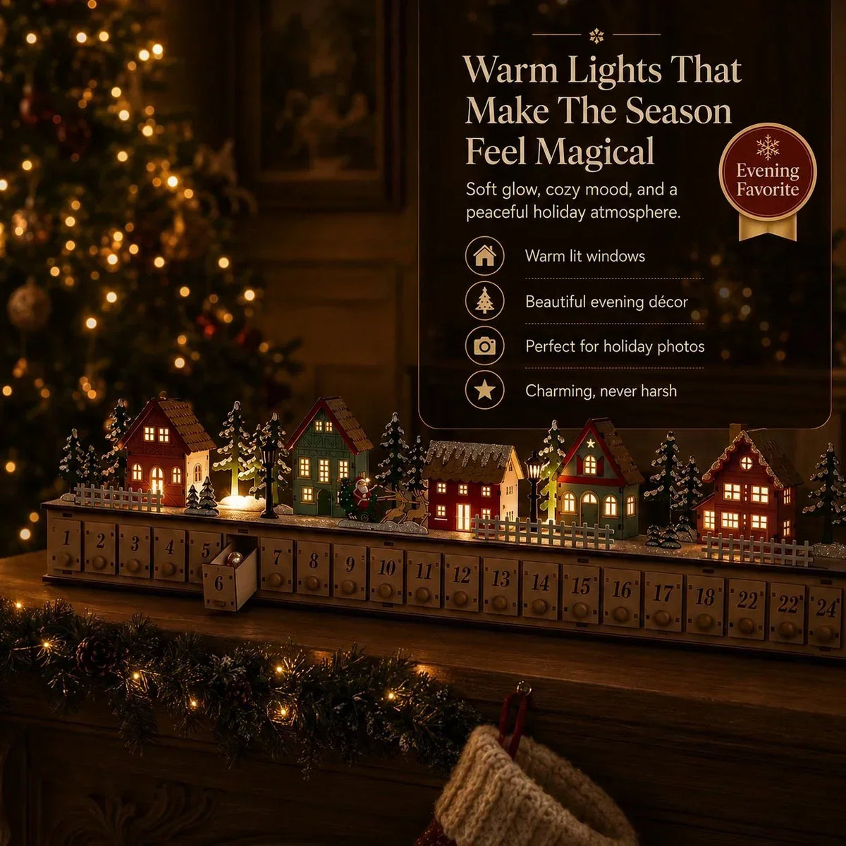 ChristmasGlow - Christmas Village Advent Calendar – image 8