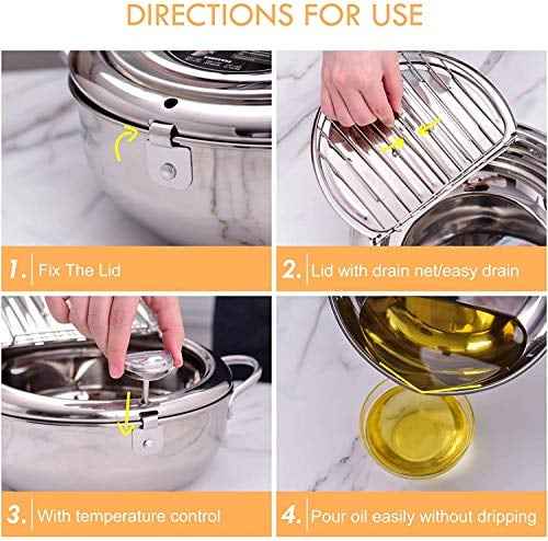 CookForge – Premium Stainless Frying Po & Oil Control Rack System – image 5