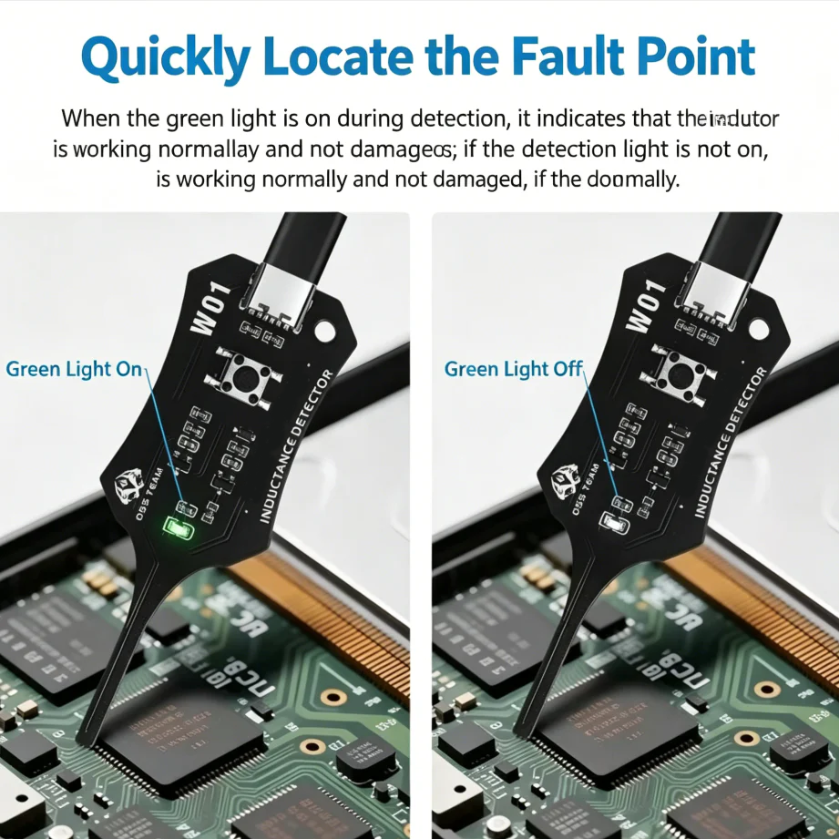 InductoScan – Circuit Fault Detector Fast Coil Testing Tool – image 2