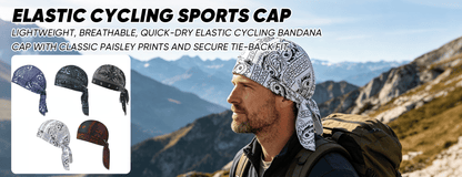 Elastic Cycling Sports Cap – image 13