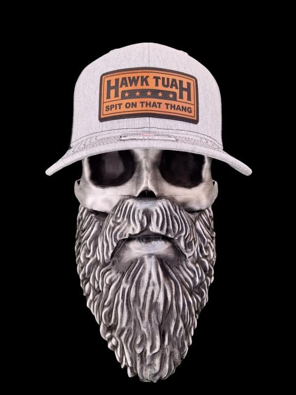 TopKnot – Playful Statement Snapback Hat – Gray-Black
