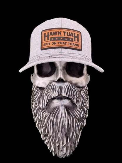 TopKnot – Playful Statement Snapback Hat – Gray-Black