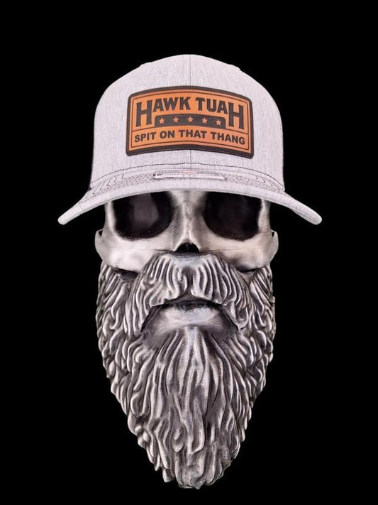 TopKnot – Playful Statement Snapback Hat – Gray-Black