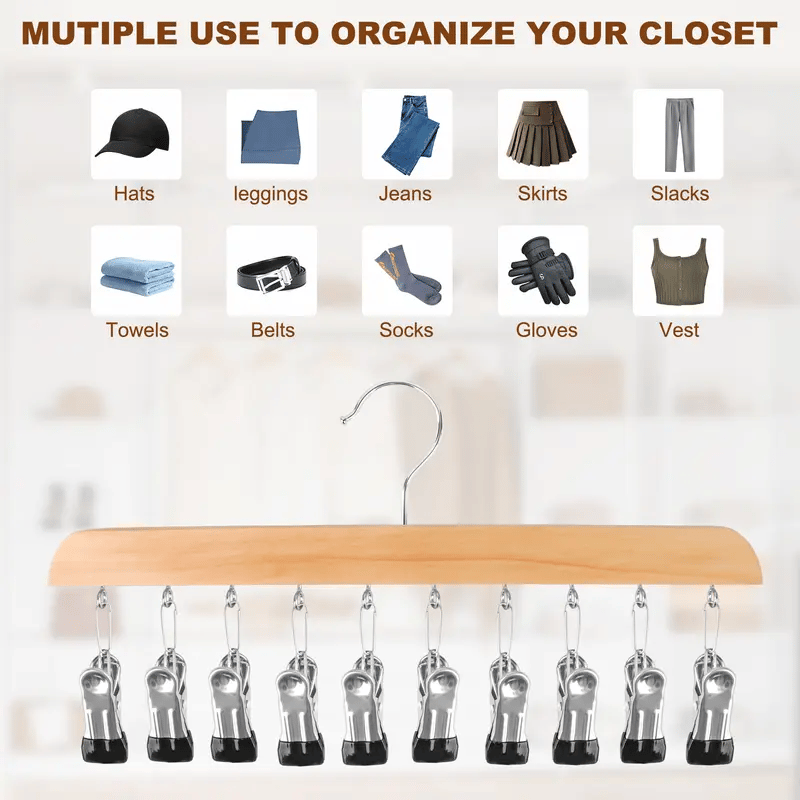 ClipNest – 10-Clip Space Saving Closet Organizer – image 4