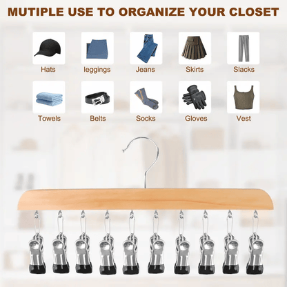 ClipNest – 10-Clip Space Saving Closet Organizer – image 4