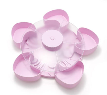 PartyTwist – Rotating Divided Tray – Lavendar