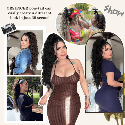 SilkiPony – Natural Hair Ponytail Extension – image 17