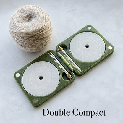 StitchCore – Crochet Hook Set for Effortless Crafting – Double Compact / Translucent Olive