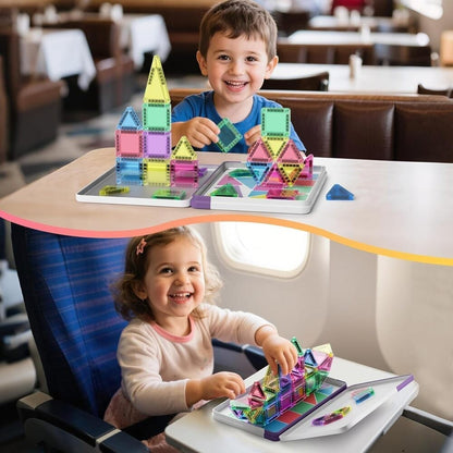 MagnaBuild – Magnetic Tiles Building Blocks Set – image 8