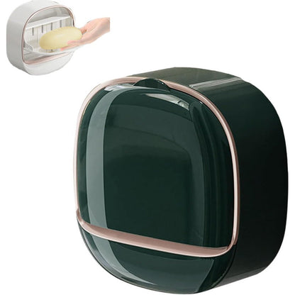 PureFlip – Hygienic Soap Drain Box – Dark Green