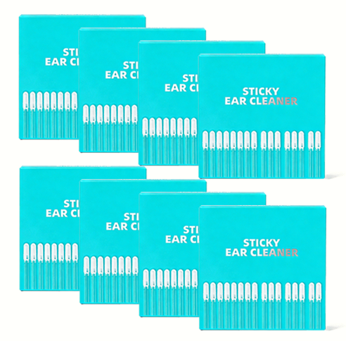 Sticky Ear Cleaning Sticks – Gentle, Visible Ear Care – 8 Boxs(120PCS)