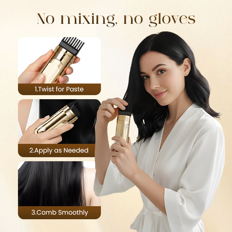 ShadeMatch – Dual Comb Hair Color Tool Natural Finish – image 7