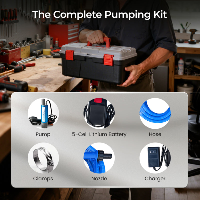 PowerPump Elite – Oil & Water Transfer Kit – image 7