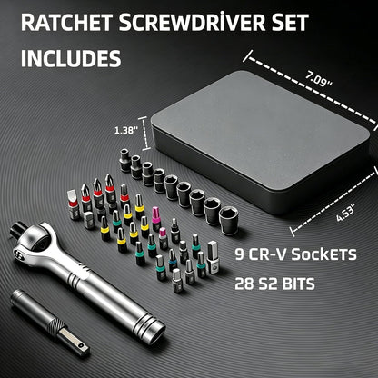 MagnaFix – Precision Magnetic Ratchet Screwdriver Set – image 9