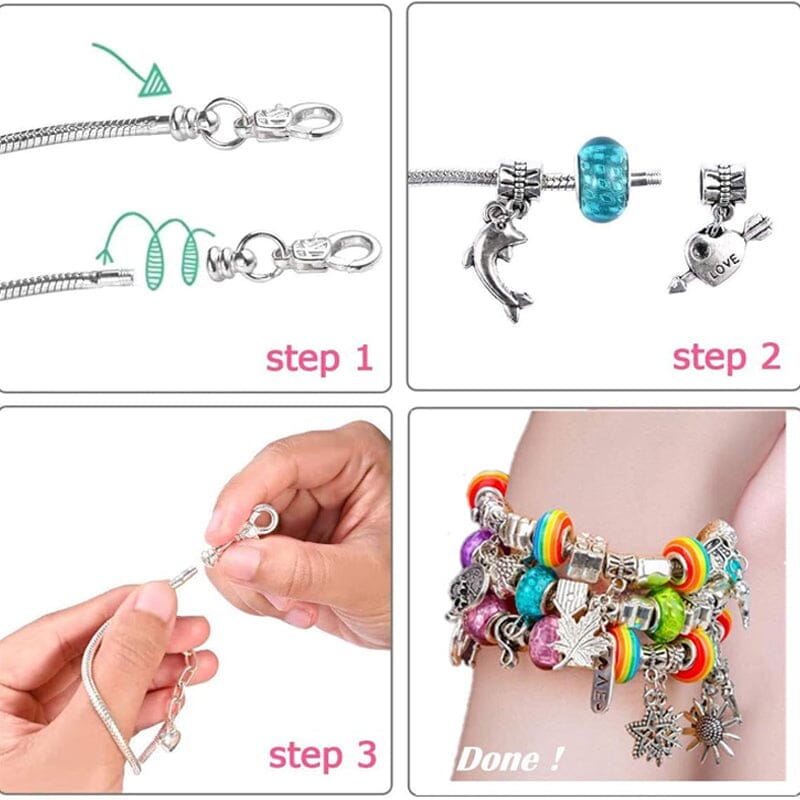 Charmella – Girls Charm Bracelet Making Kit – image 9