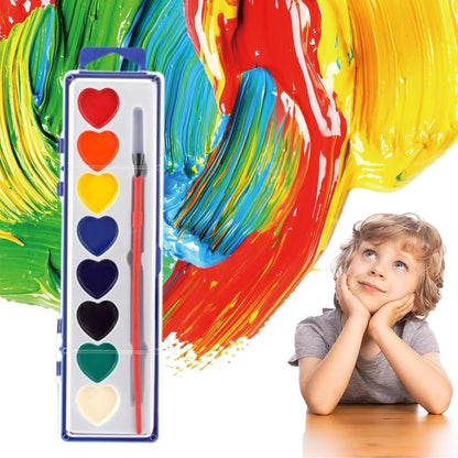 2026 Mini Watercolor Paint Set for Valentine's Day | Romantic Art Gift – image 12