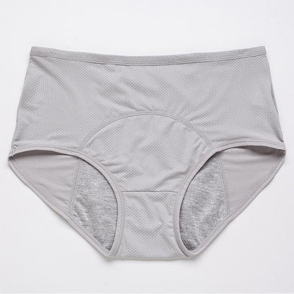 PureWear – Leak Proof High Waist Period Panties – Gray*3 Pcs / L(UK4-8)(88-120lbs)