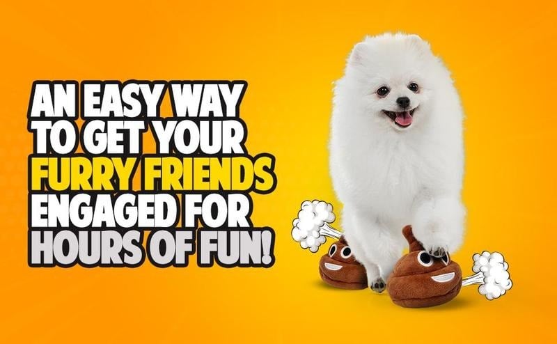 SqueezeBoo – Poop Plush Gag Toy – Buy 1