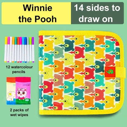 MagicDino Sketch Book – Water Reveal Activity Set – Bear