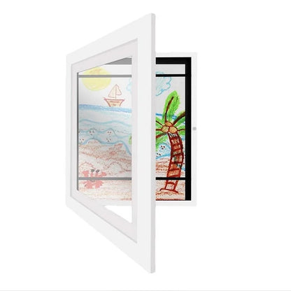 LittleGallery – Children’s Art Projects Display Frames – White / 11.8inch(A4)