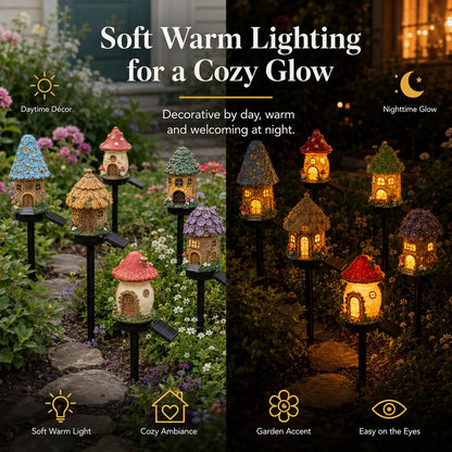 MushLumi – Solar Fairy-Tale Mushroom Cottage Light – image 19