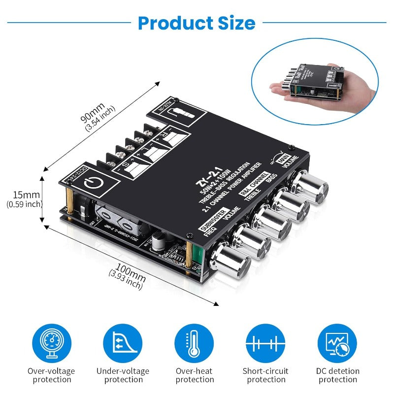 AudioForge – Compact Bluetooth Amp Module – image 4