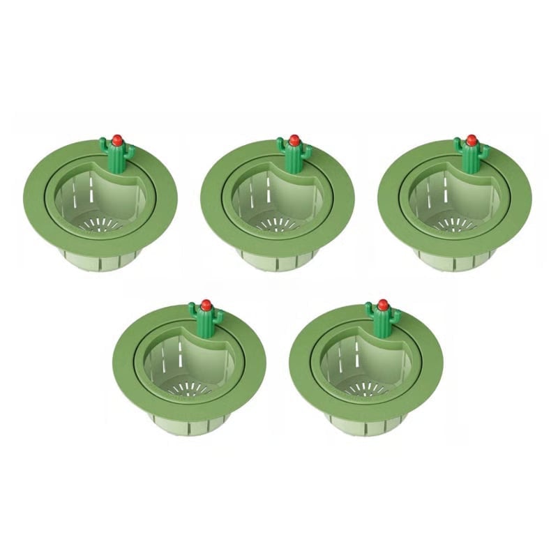 CleanCatch – Drain Strainer Basket – Green-L x 5