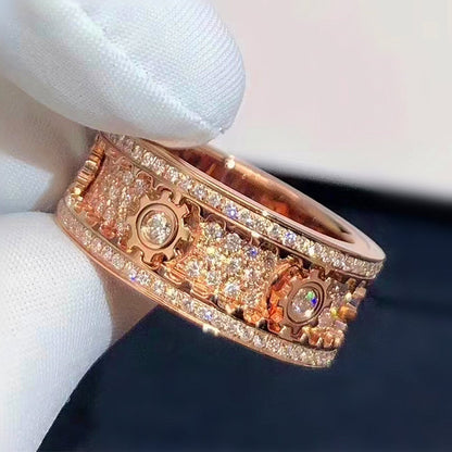 Zigzag - Sliding Ring Modern Statement Style – image 2