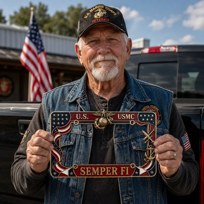 MarinePride – Semper Fi Auto Frame – image 14