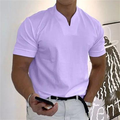 MetroFlex – Gentleman’s Short Sleeve Performance Tee – Purple / M