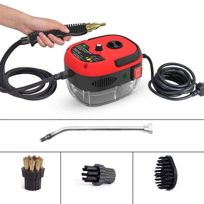 CleanCore – Multi-Surface Deep Cleaning Steamer – Red - US 110V