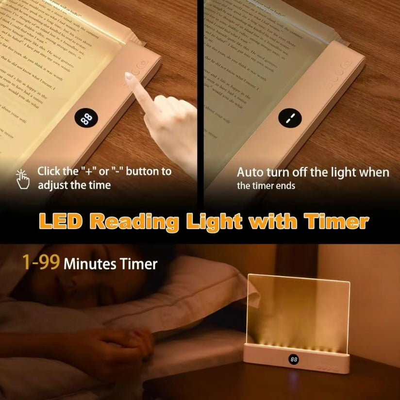 NightLume – Clear LED Rechargeable Reading Lamp – image 3