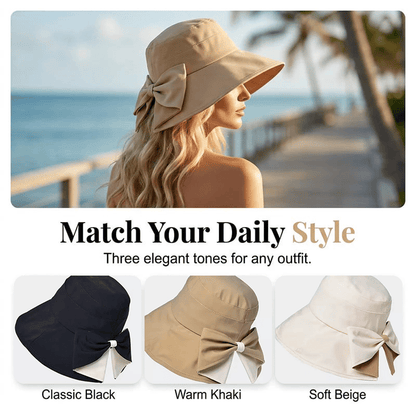 BowBreeze – Elegant Sun Protective Wide Brim Hat – image 10