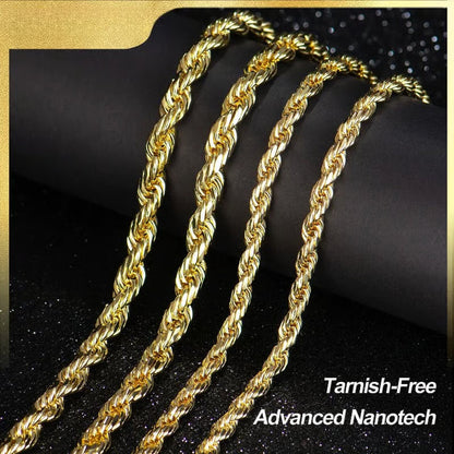 RadiantLoop – Elegant Twisted Rope Statement Necklace – image 8