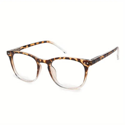 LuxeVision – Women’s Leopard Print Reading Glasses – Tortoiseshell / '+100° / 45-49 YEAR OF AGE